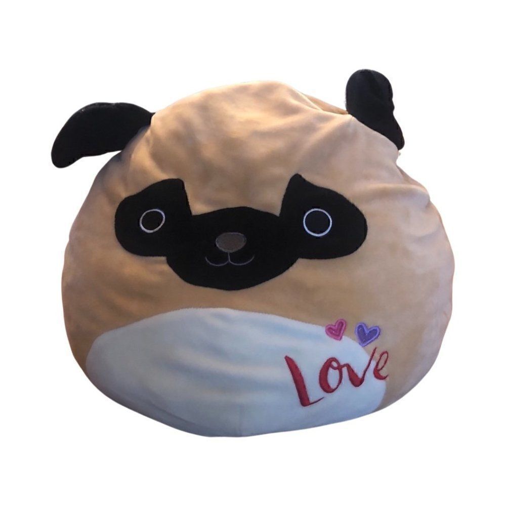 Brown Pug Squishmallow